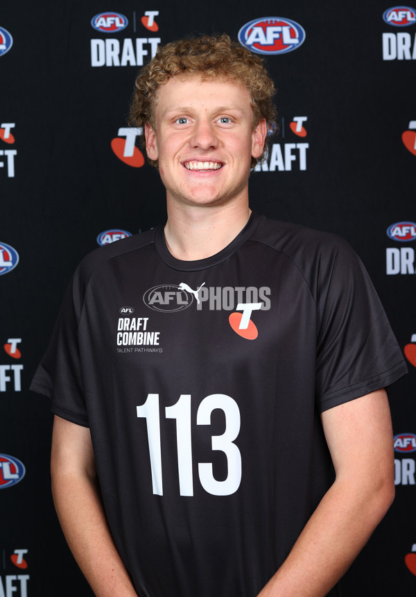 AFL 2025 Media - AFL Draft Combine Headshots - A-63333776
