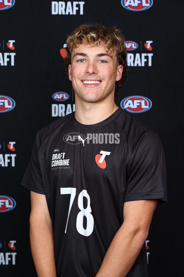 AFL 2025 Media - AFL Draft Combine Headshots - A-63333777