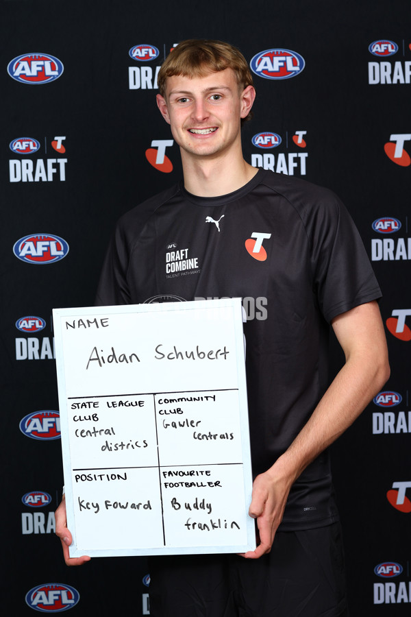 AFL 2025 Media - AFL Draft Combine Headshots - A-63333798