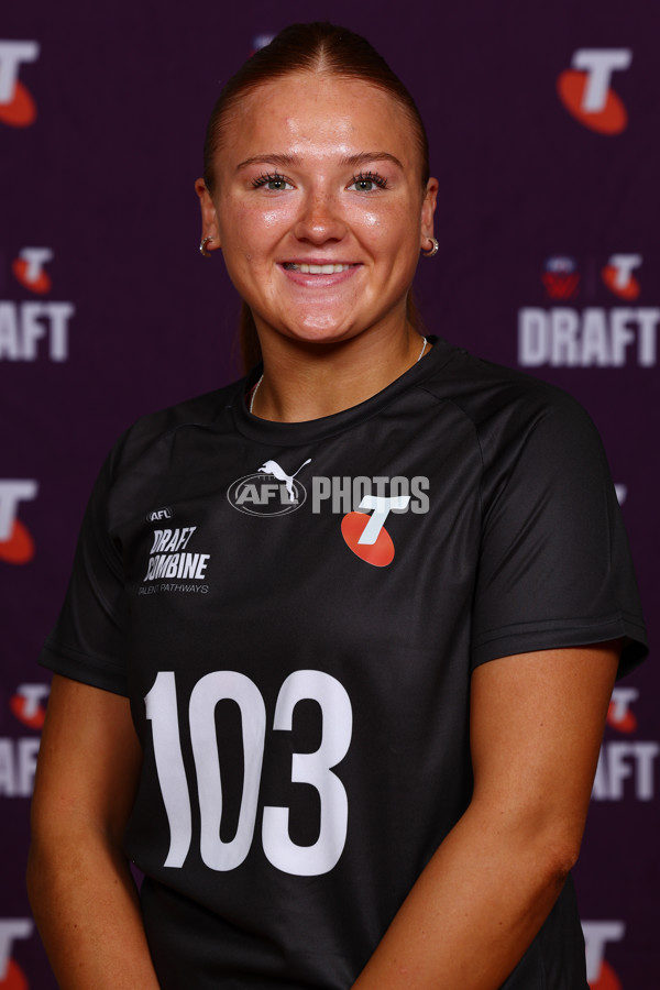 AFLW 2025 Media - AFLW Draft Combine Headshots - A-63333820