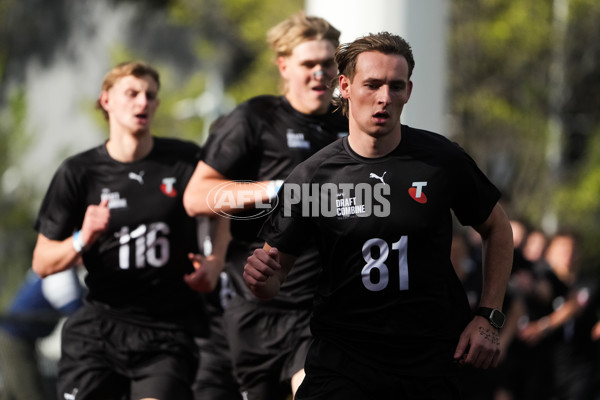 AFL 2025 Media - AFL National Draft Combine - A-63336211