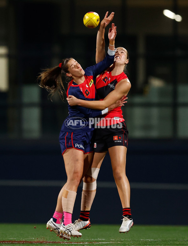 AFLW 2025 Round 08 - Melbourne v Essendon - A-63336240
