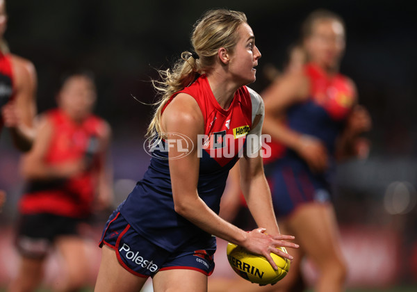 AFLW 2025 Round 08 - Melbourne v Essendon - A-63336251