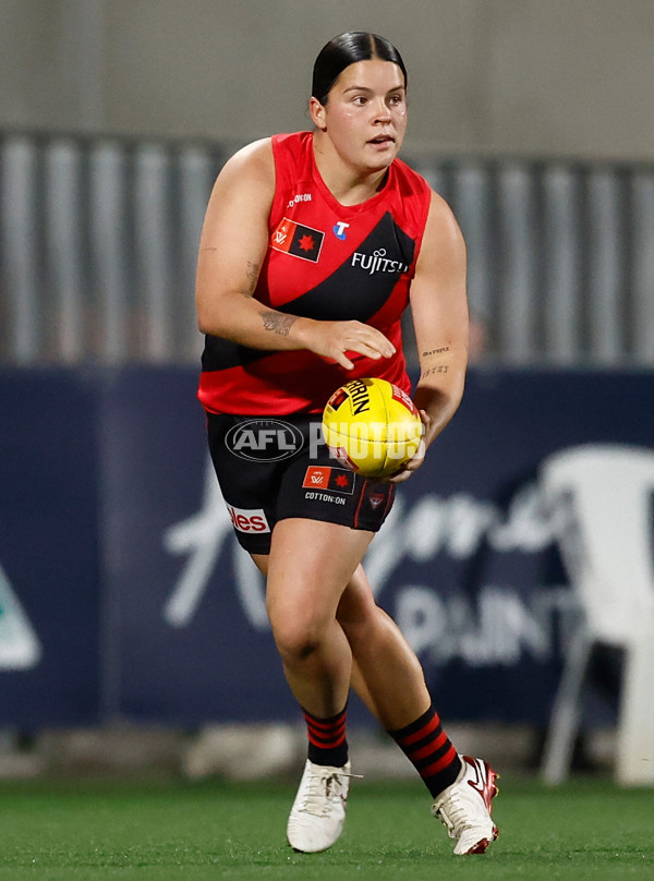 AFLW 2025 Round 08 - Melbourne v Essendon - A-63336269