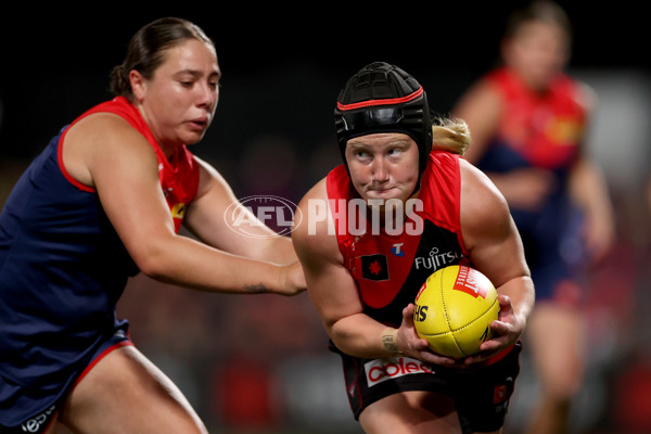 AFLW 2025 Round 08 - Melbourne v Essendon - A-63336271
