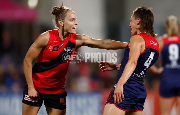 AFLW 2025 Round 08 - Melbourne v Essendon - A-63336274