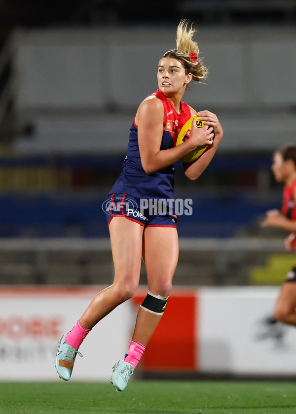 AFLW 2025 Round 08 - Melbourne v Essendon - A-63336284