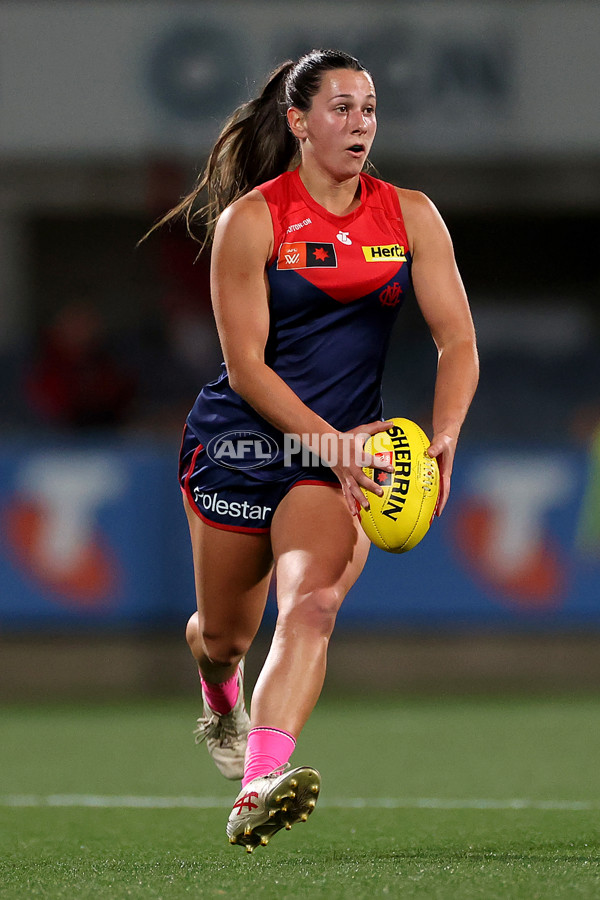 AFLW 2025 Round 08 - Melbourne v Essendon - A-63336782