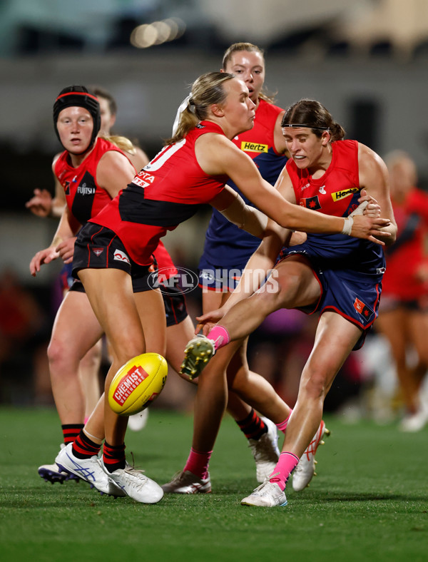 AFLW 2025 Round 08 - Melbourne v Essendon - A-63338997