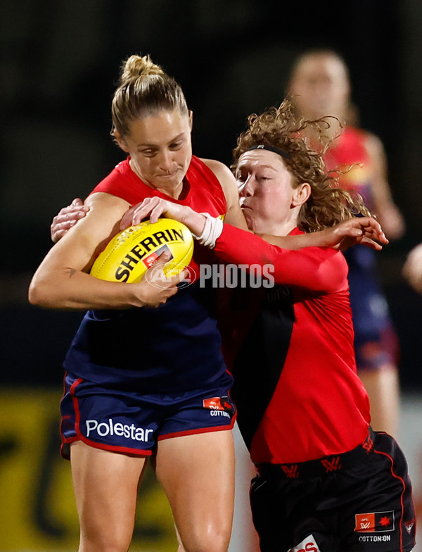 AFLW 2025 Round 08 - Melbourne v Essendon - A-63339365