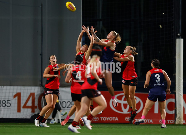 AFLW 2025 Round 08 - Melbourne v Essendon - A-63341750