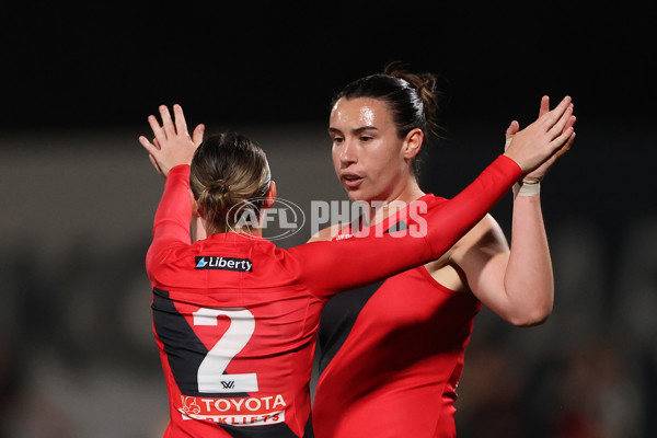 AFLW 2025 Round 08 - Melbourne v Essendon - A-63341768