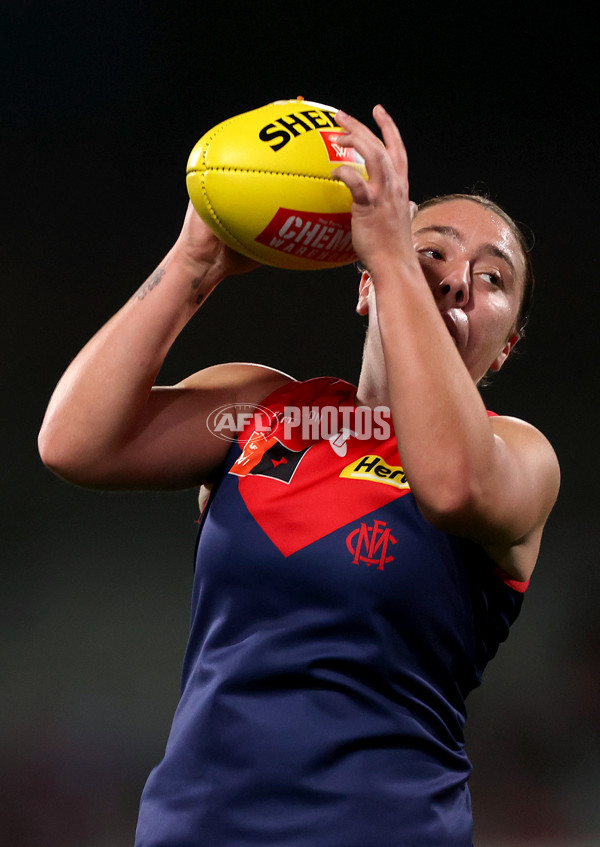 AFLW 2025 Round 08 - Melbourne v Essendon - A-63341786
