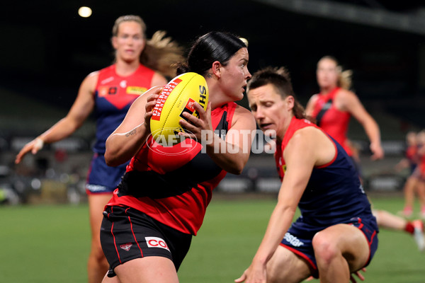 AFLW 2025 Round 08 - Melbourne v Essendon - A-63341869