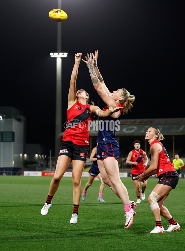 AFLW 2025 Round 08 - Melbourne v Essendon - A-63341870