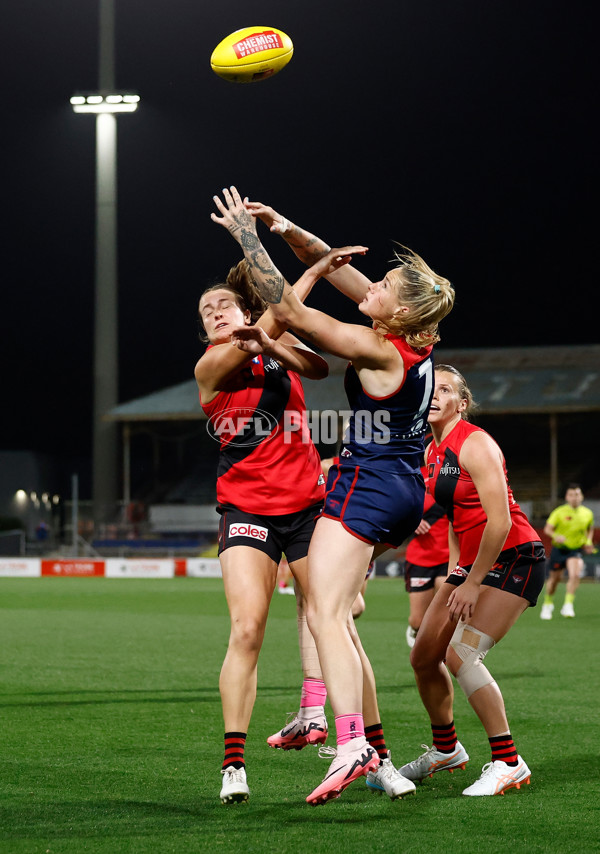 AFLW 2025 Round 08 - Melbourne v Essendon - A-63341872
