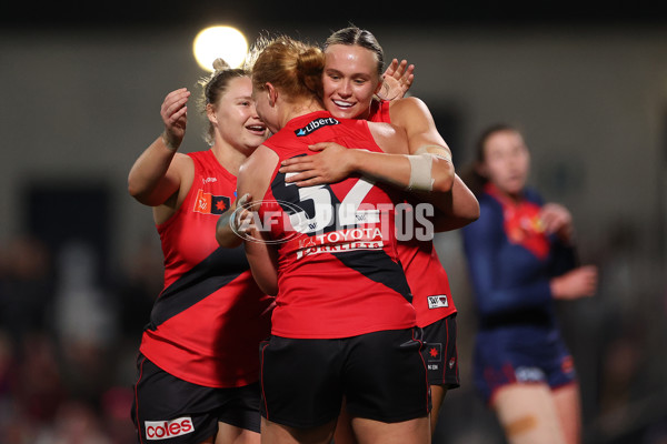 AFLW 2025 Round 08 - Melbourne v Essendon - A-63341883