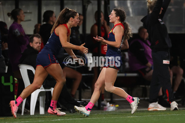 AFLW 2025 Round 08 - Melbourne v Essendon - A-63341909