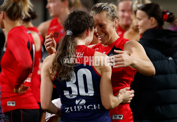 AFLW 2025 Round 08 - Melbourne v Essendon - A-63341913