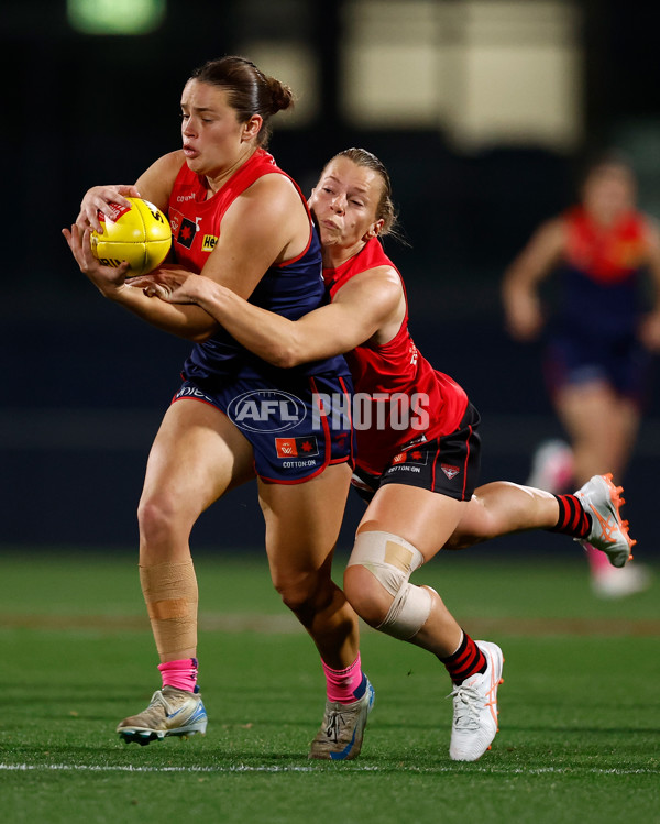 AFLW 2025 Round 08 - Melbourne v Essendon - A-63341933