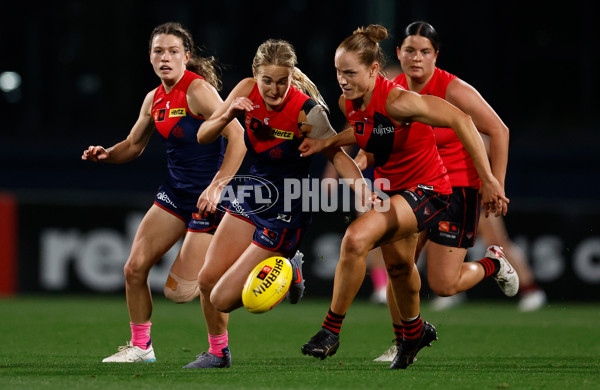 AFLW 2025 Round 08 - Melbourne v Essendon - A-63341935