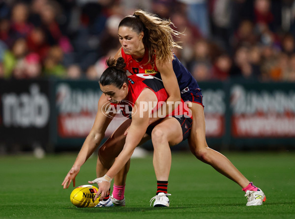 AFLW 2025 Round 08 - Melbourne v Essendon - A-63344186