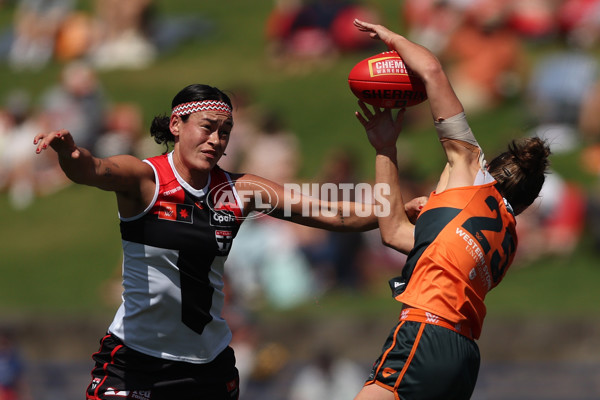 AFLW 2025 Round 08 - GWS v St Kilda - A-63344234