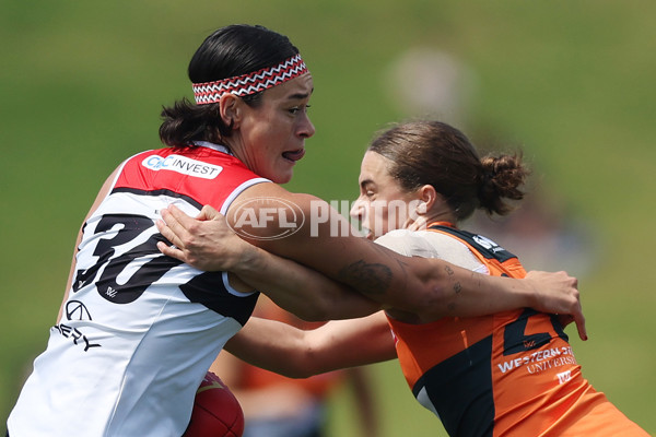 AFLW 2025 Round 08 - GWS v St Kilda - A-63344611