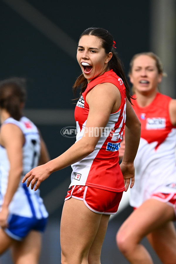 AFLW 2025 Round 08 - North Melbourne v Sydney - A-63347265