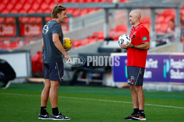 AFLW 2025 Round 08 - Gold Coast v Brisbane - A-63349741