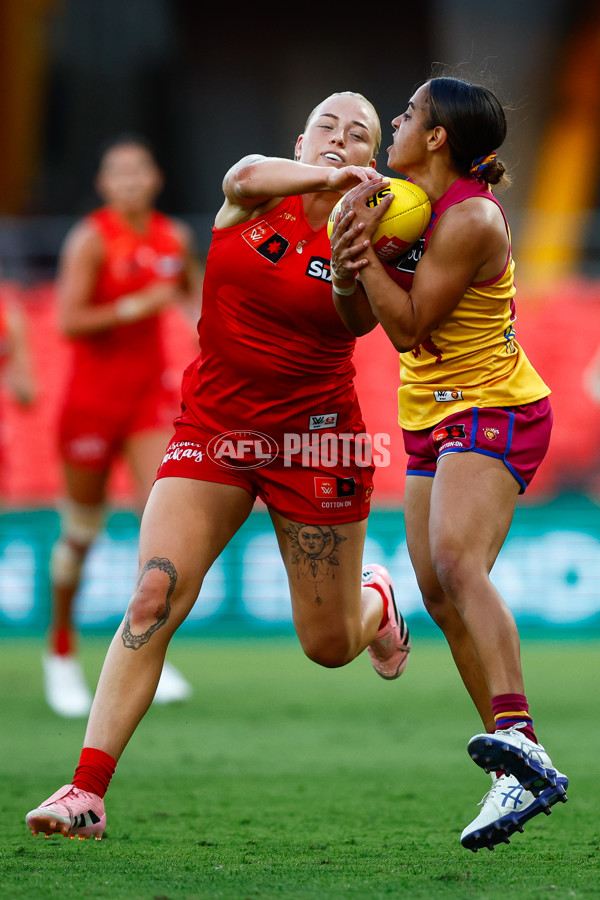 AFLW 2025 Round 08 - Gold Coast v Brisbane - A-63350699