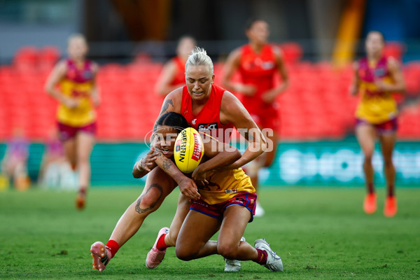 AFLW 2025 Round 08 - Gold Coast v Brisbane - A-63350702