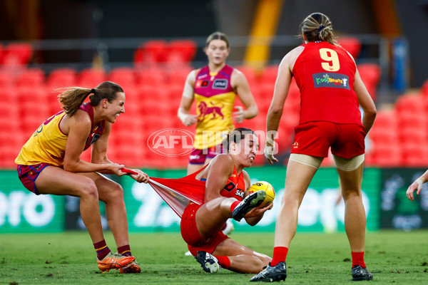 AFLW 2025 Round 08 - Gold Coast v Brisbane - A-63353578