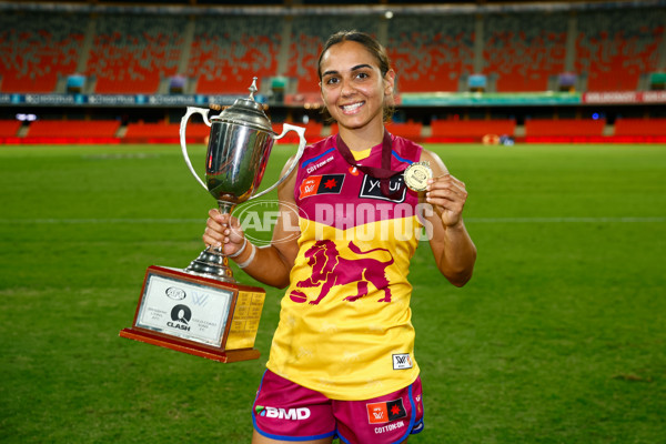 AFLW 2025 Round 08 - Gold Coast v Brisbane - A-63353623