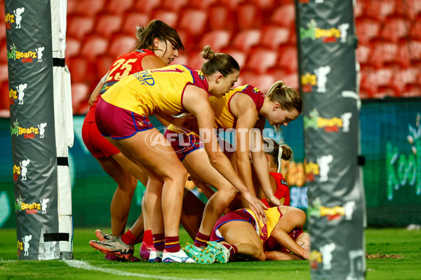 AFLW 2025 Round 08 - Gold Coast v Brisbane - A-63355135