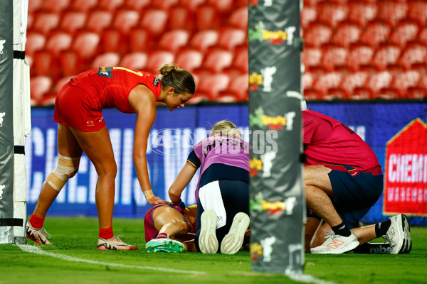 AFLW 2025 Round 08 - Gold Coast v Brisbane - A-63355136