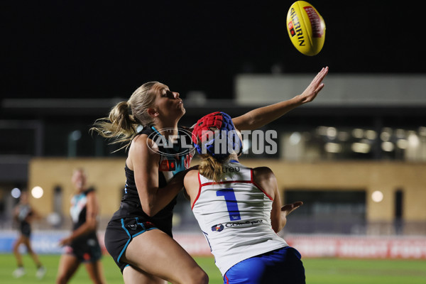 AFLW 2025 Round 08 - Port Adelaide v Western Bulldogs - A-63355161