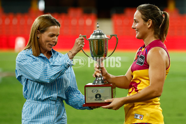 AFLW 2025 Round 08 - Gold Coast v Brisbane - A-63355166