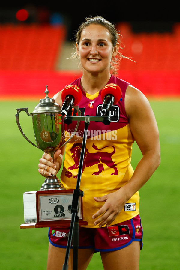 AFLW 2025 Round 08 - Gold Coast v Brisbane - A-63355945
