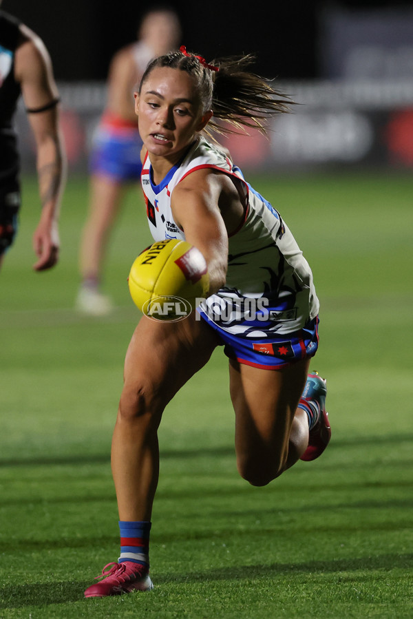 AFLW 2025 Round 08 - Port Adelaide v Western Bulldogs - A-63355980