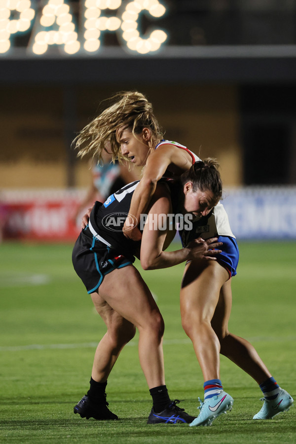 AFLW 2025 Round 08 - Port Adelaide v Western Bulldogs - A-63357711