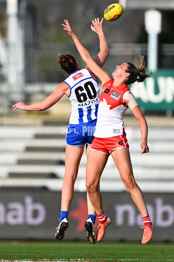 AFLW 2025 Round 08 - North Melbourne v Sydney - A-63357751