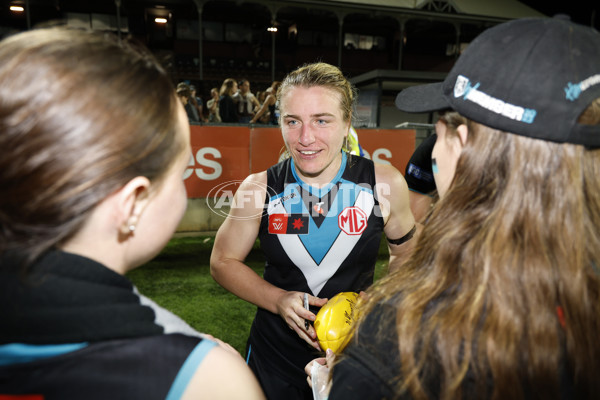 AFLW 2025 Round 08 - Port Adelaide v Western Bulldogs - A-63357802