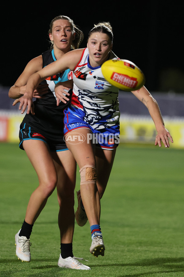 AFLW 2025 Round 08 - Port Adelaide v Western Bulldogs - A-63358044