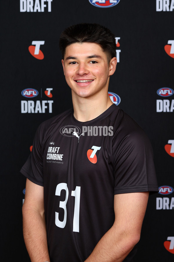 AFL 2025 Media - AFL Draft Combine Headshots - A-63360764
