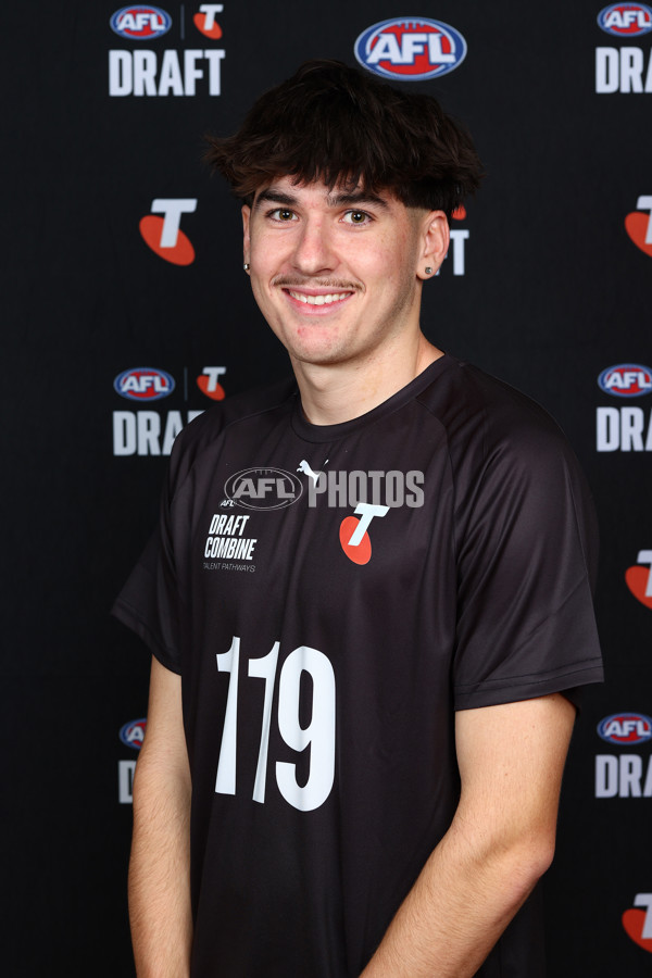 AFL 2025 Media - AFL Draft Combine Headshots - A-63360846
