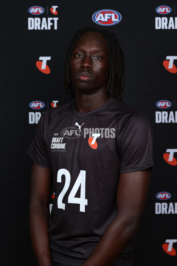 AFL 2025 Media - AFL Draft Combine Headshots - A-63360857