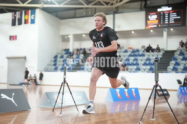 AFL 2025 Media - AFL National Draft Combine - A-63360917