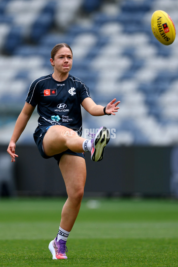 AFLW 2025 Round 08 - Geelong v Carlton - A-63363370