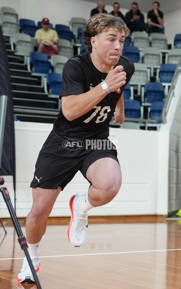 AFL 2025 Media - AFL National Draft Combine - A-63363414